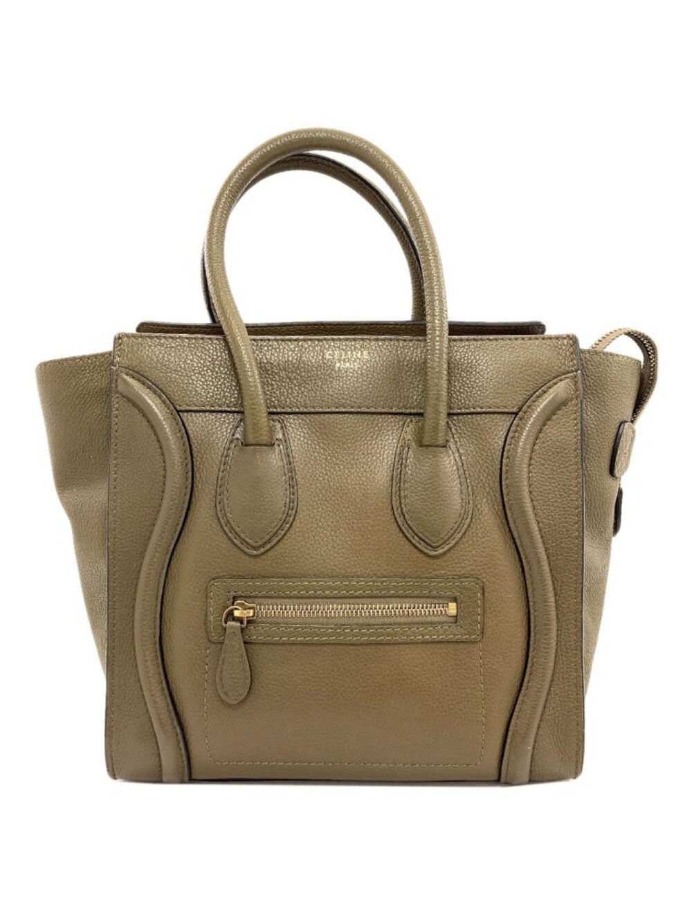 Celine Luggage Micro Handbag Calf